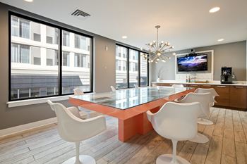 Conference Room at The Dartmouth North Hills Apartments, Raleigh, 27609